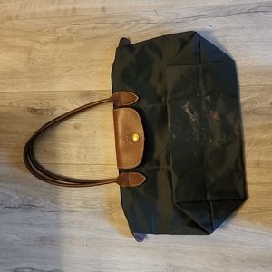 Longchamp nylon handbag - navy